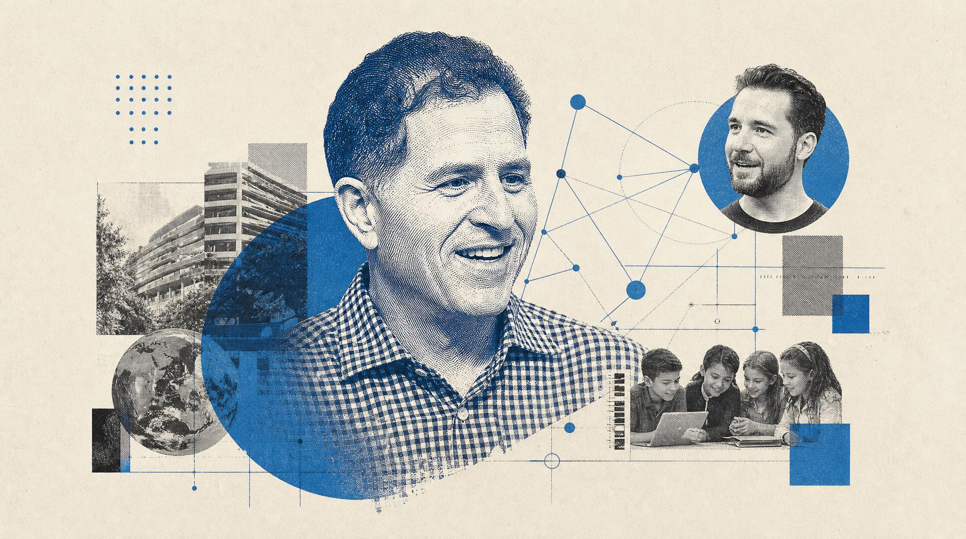 Michael Dell and Alexis Ohanian Back Era for Curious Learners