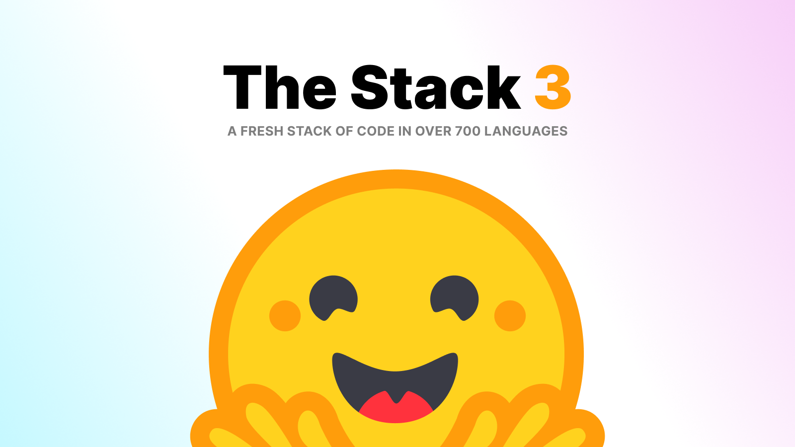 Hugging Face and BigCode release The Stack v3 with 5 trillion tokens