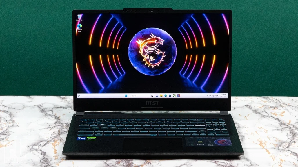 Gaming laptops displayed together for PCMag's budget buying guide.