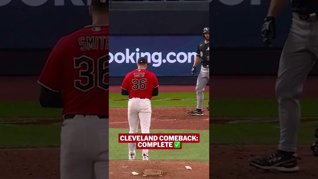 The Guardians erase an 0-2 series deficit and advance to the ALCS!