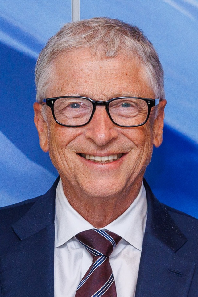Bill Gates during a 2025 visit to the European Commission.