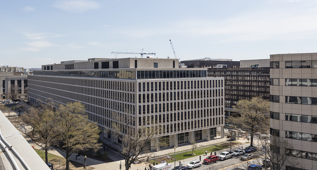 The Lyndon Baines Johnson Building, headquarters of the U.S. Department of Education in Washington.