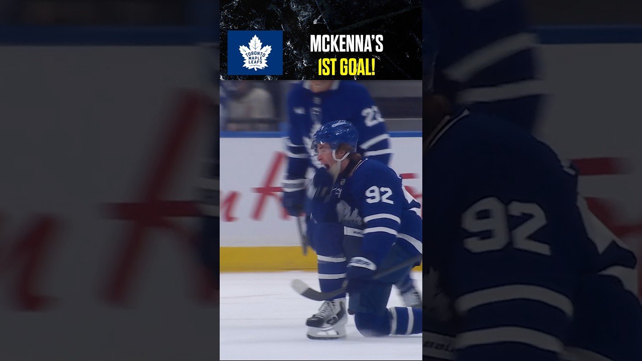 1ST GOAL GAVIN MCKENNA! 🚨🍁🚨🍁🚨🍁