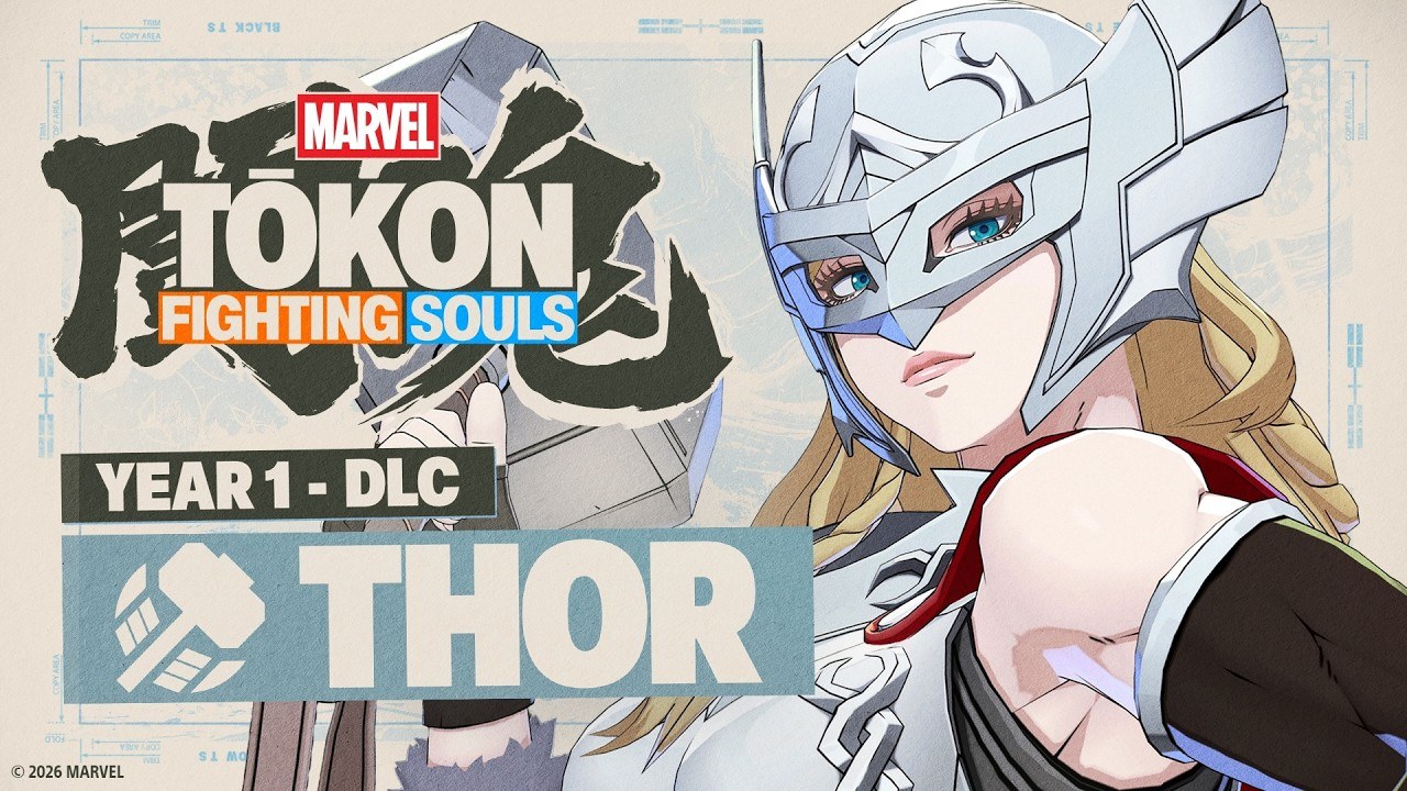 MARVEL Tōkon: Fighting Souls | Year 1 DLC Character - Thor (Jane Foster)