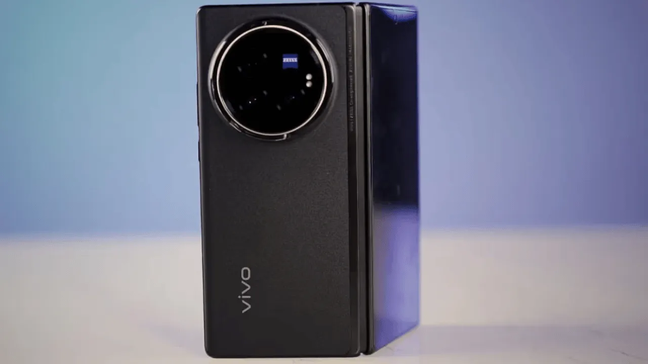 An earlier Vivo X Fold model shown open; illustrative of Vivo's foldable line.