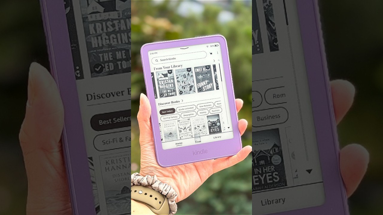 The colorful new Kindles and the Kindle Click remote