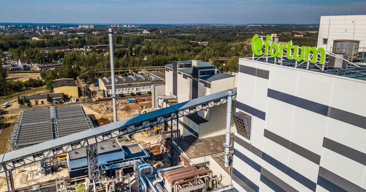 Fortum’s Zabrze combined heat and power plant in Poland.