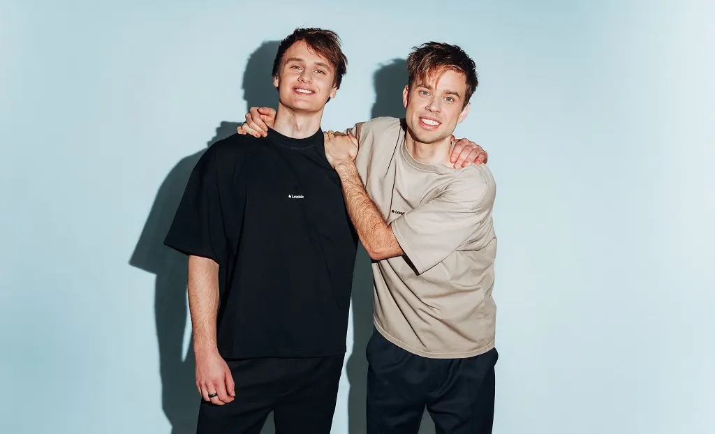 Lovable co-founders Fabian Hedin and Anton Osika pose together in a company portrait.